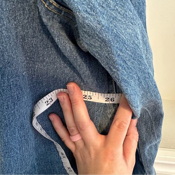 DG2 Diane Gilman Blue Denim Star Jean Jacket 2X - Picture 8 of 12